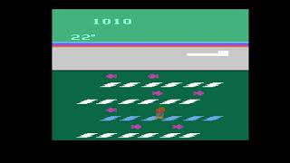 Frostbite Atari 2600 Gameplay