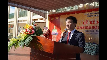 CHÀO MỪNG NGÀY NHÀ GIÁO VIỆT NAM 20-11 NĂM HỌC 2025-2026