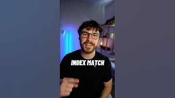 Index match will make you next level. #excel #exceltutorial #excelformula