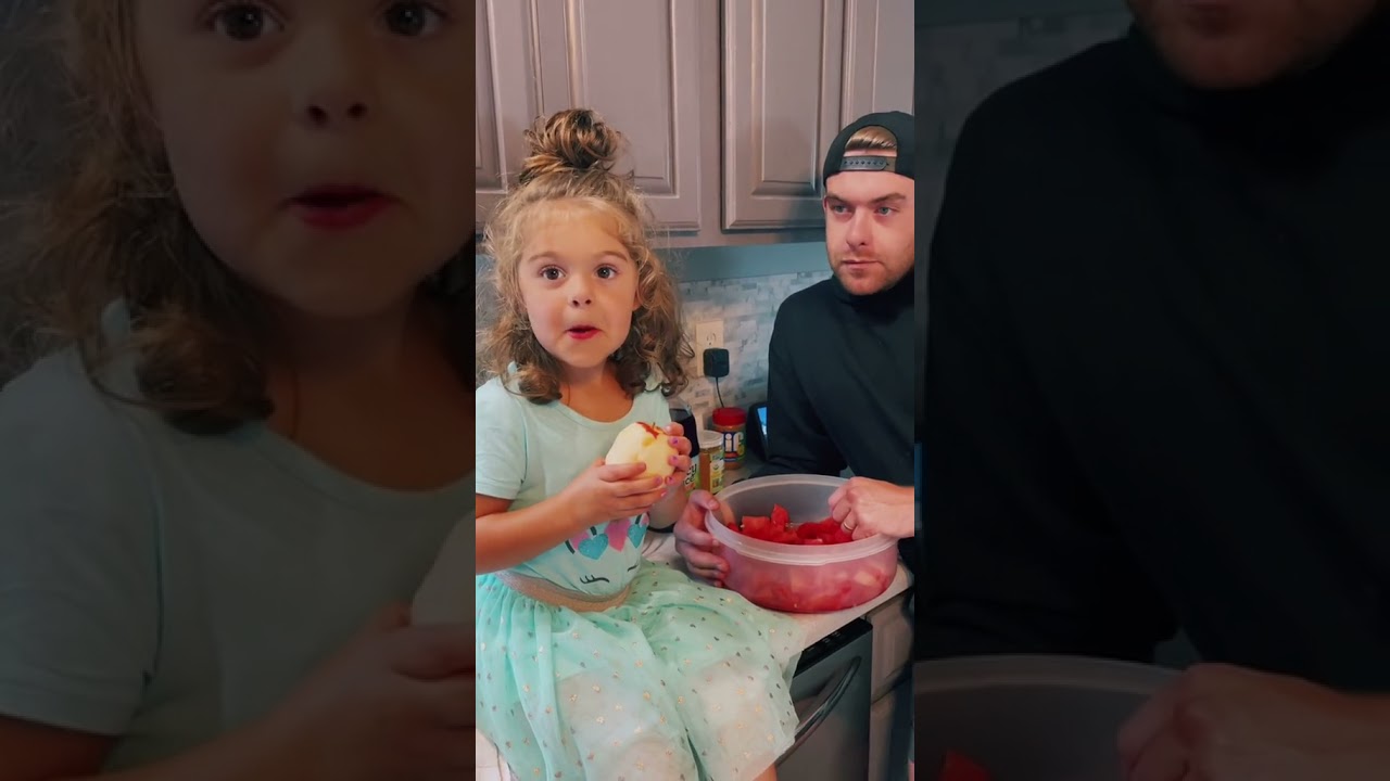 Little girl tells her dad all about new boyfriend!