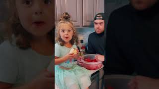 Little girl tells her dad all about new boyfriend!