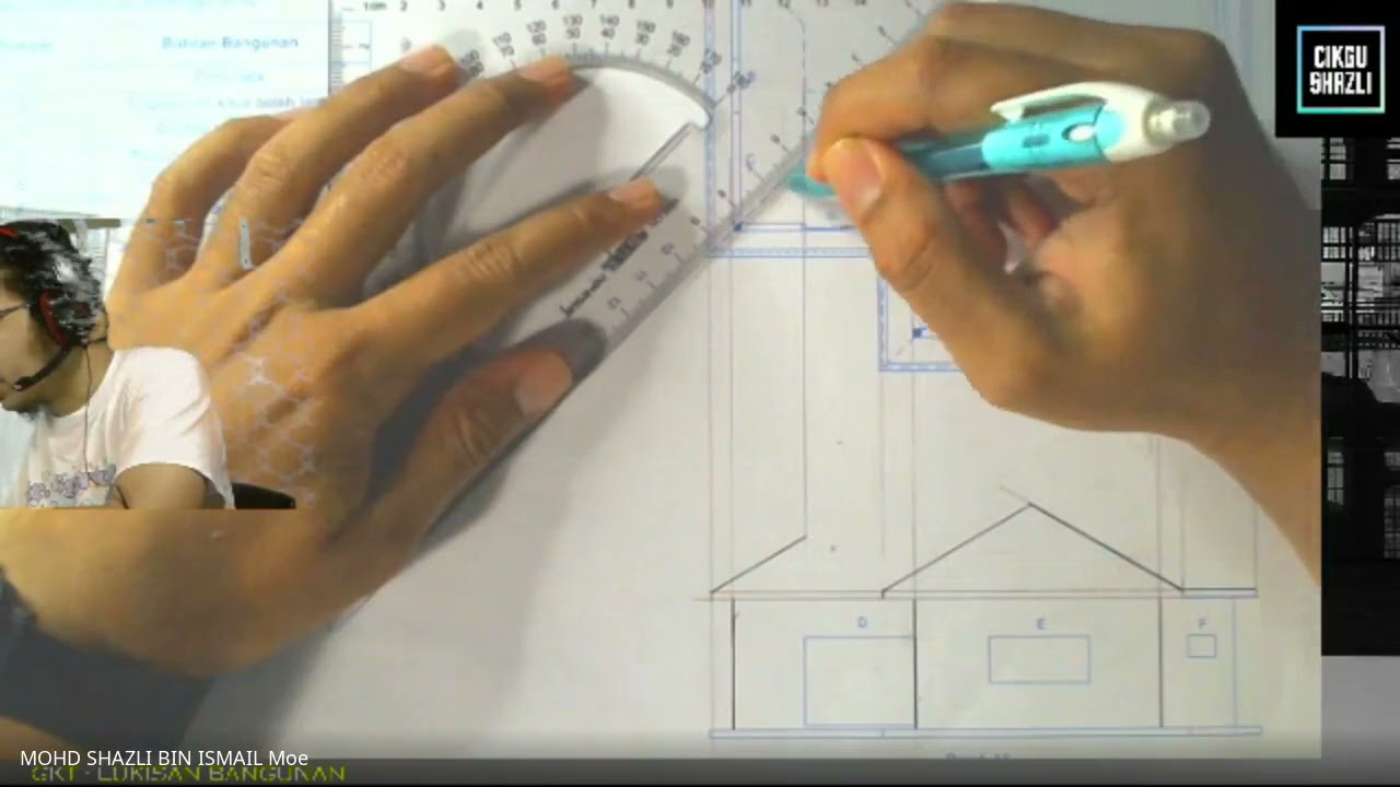 2021 GKT T5 Lukisan bangunan Soalan 14