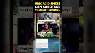 Uric acid spikes can sabotage your self control