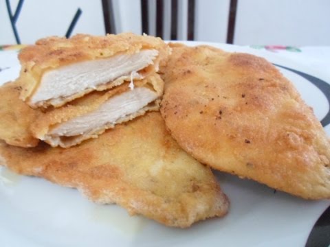 ♥File de Frango empanado!