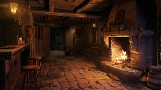 Witcher's Tavern  Medieval Fireside Music & Ambience, Relaxing Medieval, Middle Ages Music