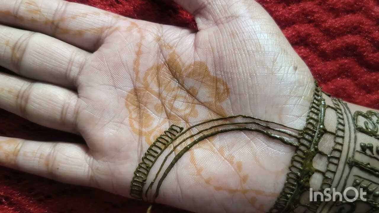 Step by step easy mehndi design ✨ full hand 