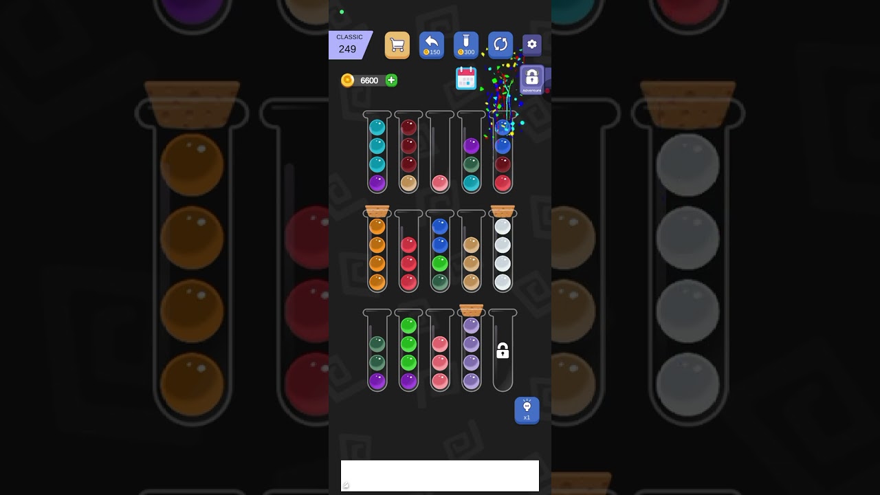 246-250 classic Level Ball sorting master puzzle game 2025 - YouTube