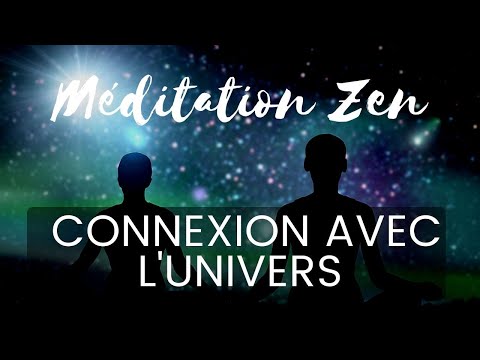 Méditation Zen connexion avec l'univers
