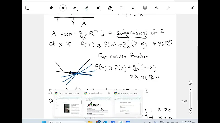 Week 1 Class 2 (Introduction to Linear Optimization - Last 10 min)