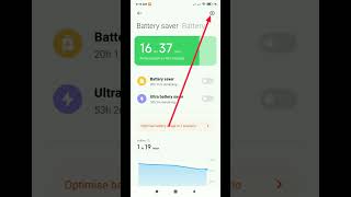 how to enable ultra battery saver in redmi #shorts #viral screenshot 4