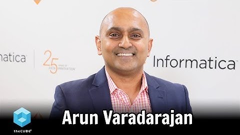 Arun Varadarajan, Cognizant | Informatica World 2018