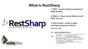 What is Rest Sharp?  - 2019