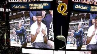 Usher Dancing @ Cavs Game Cleveland Cavaliers