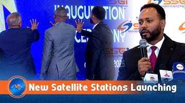 SSGI inaugurates a New Network of Satellite Data Collection Stations