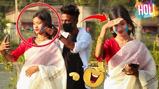 Holi Prank On Girls😍 Holi Special Prank 2022 || Prank On Cute Girls || Team Oscar Prank