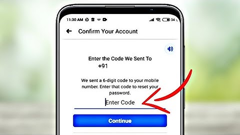 HOW TO FIX FACEBOOK 6  DIGIT VERIFICATION CODE NOT RECIVED PROBLEM ON ANDROID PHONE |