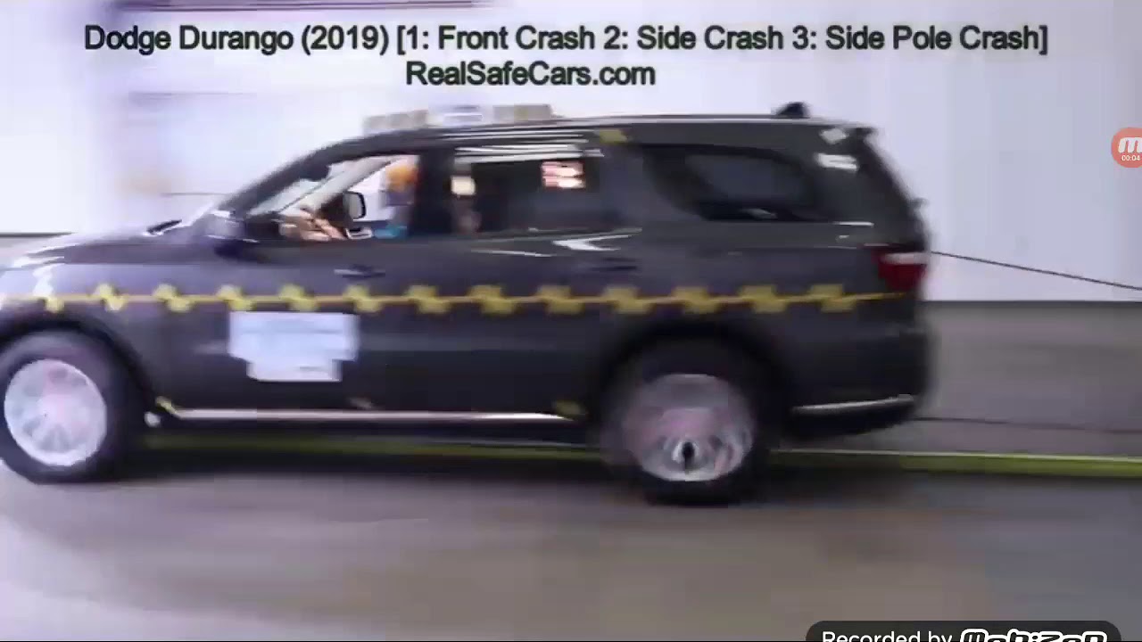 Stunning Crash Test Dodge Durango Pictures