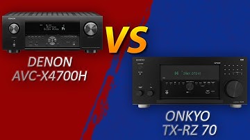 Home Theater Battle - Denon AVC-X4700h vs Onkyo TX-RZ70