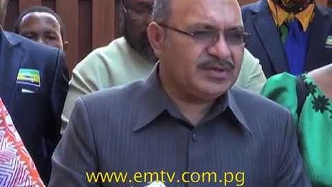 PM Visits Lae Infrastructure Projects