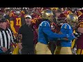 UCLA kicks off from the 5 yard line