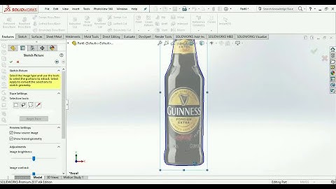 AutoTrace Add-In for SOLIDWORKS converts an image into a sketch