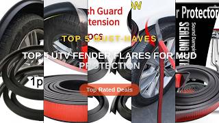 Cheap & Best Top 5 UTV Fender Flares For Mud Protection Unboxing & Review - Fender Flare Car Wheel E
