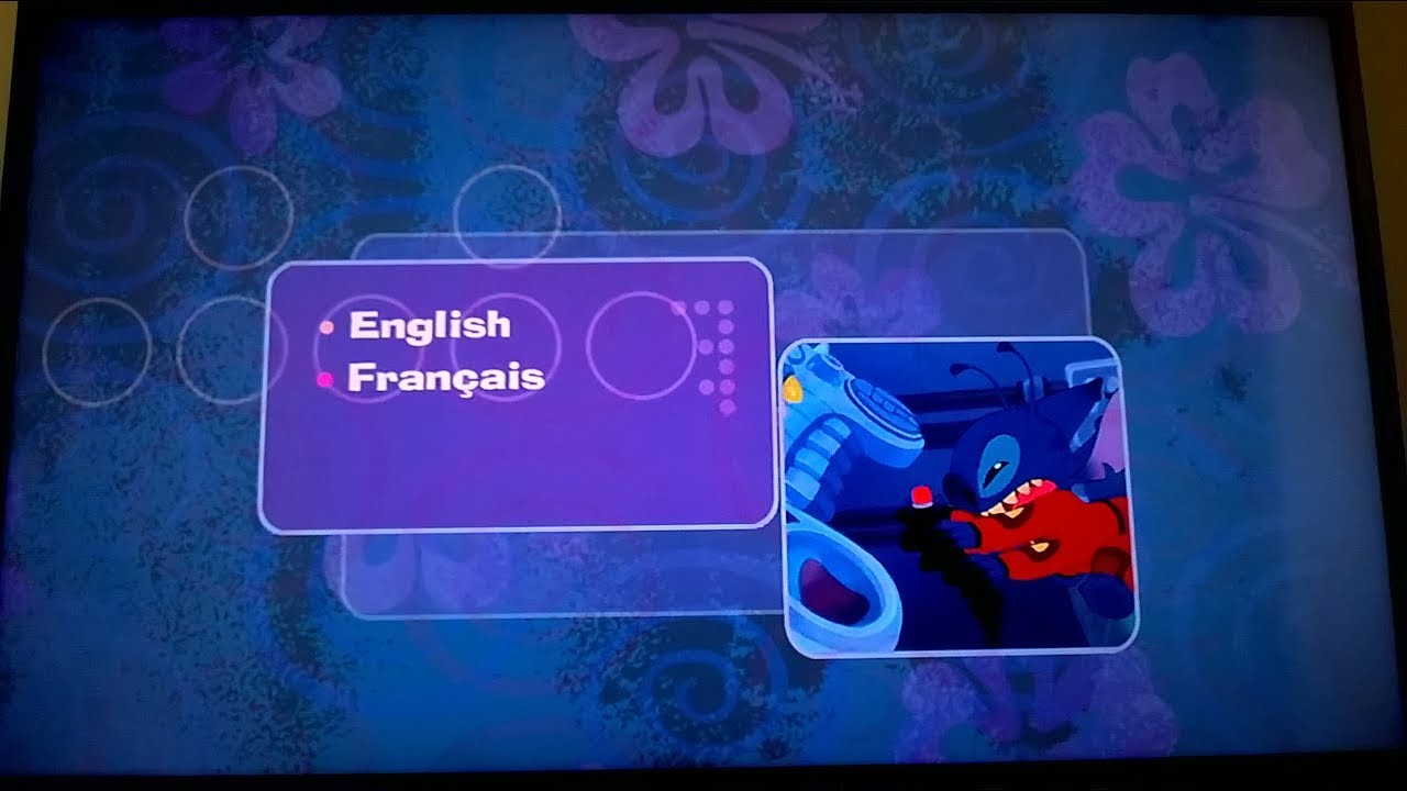 Menu DVD: Lilo & Stitch 