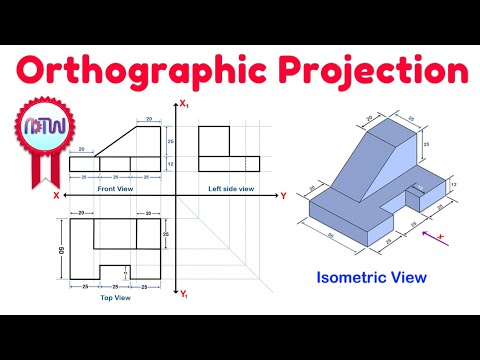 Video: Ano ang 1st angle projection?