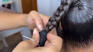 Updo Hairstyle In Less than 10 Mins! 😱