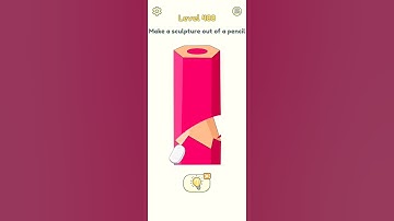 Make a sculpture out of a pencil || #Dop2 | Level 486 || Delete one part ||@Dop2Gaming_1122 ||#Short