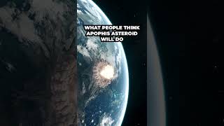 Apophis expectation vs reality. #space #asteroid #apophis #earth #astronomy