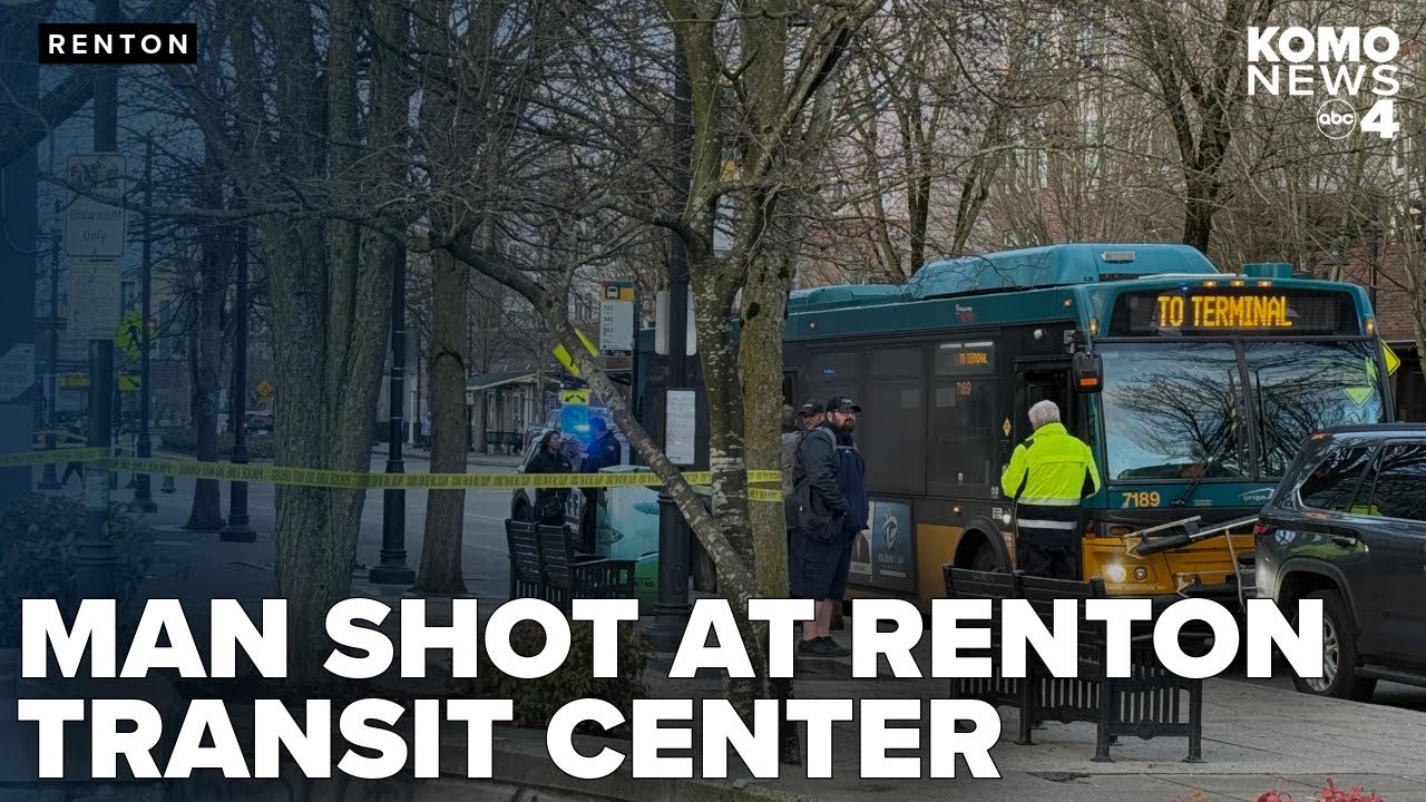 Man critically injured in shooting at Renton Transit Center; suspect in ...