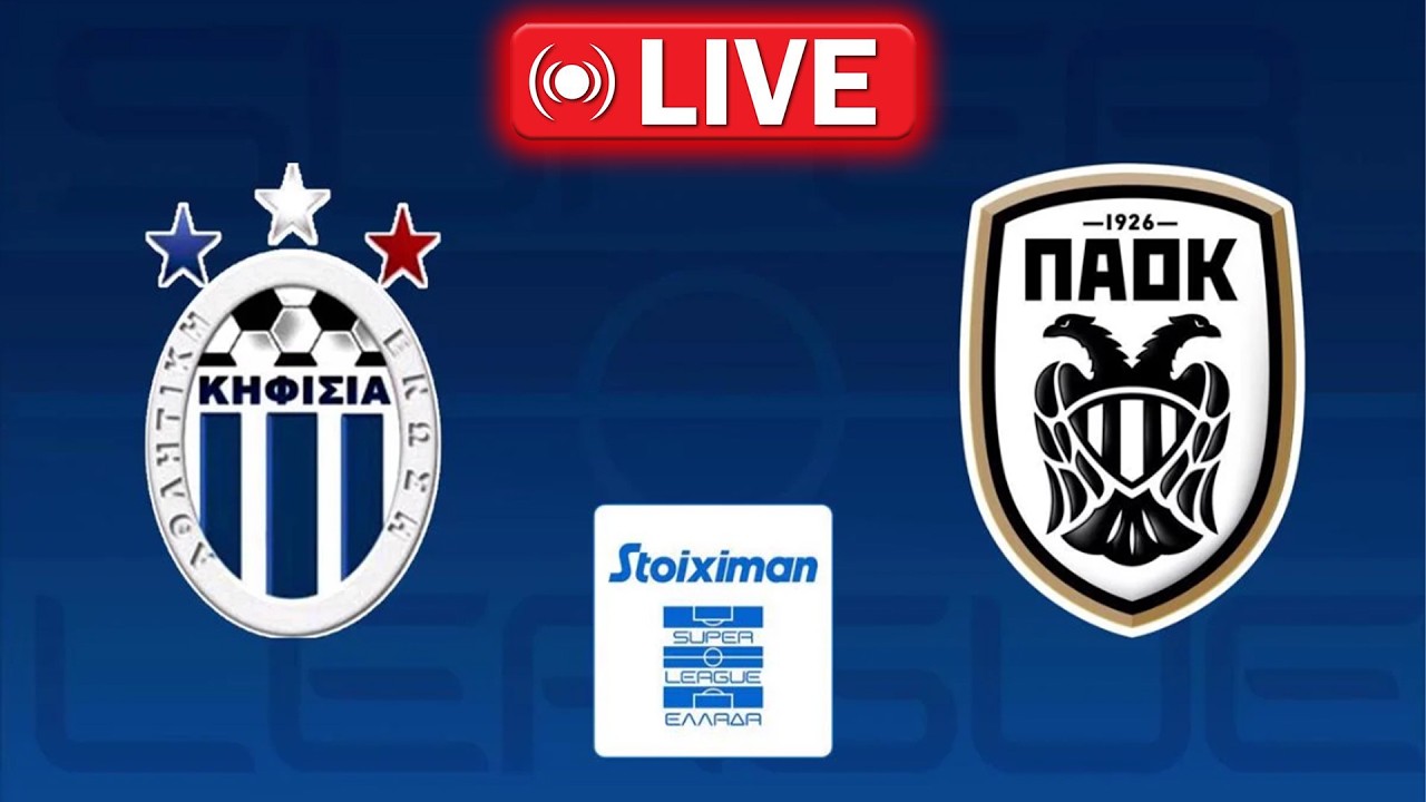 🔴 ΚΗΦΙΣΙΑ - ΠΑΟΚ (SUPERLEAGUE) | ΖΩΝΤΑΝΟΣ ΣΧΟΛΙΑΣΜΟΣ