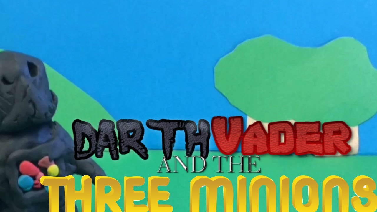 Darth Vader and the Three Minions!