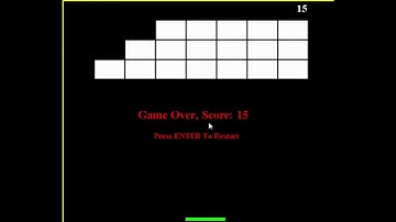 Brick Breaking Game
