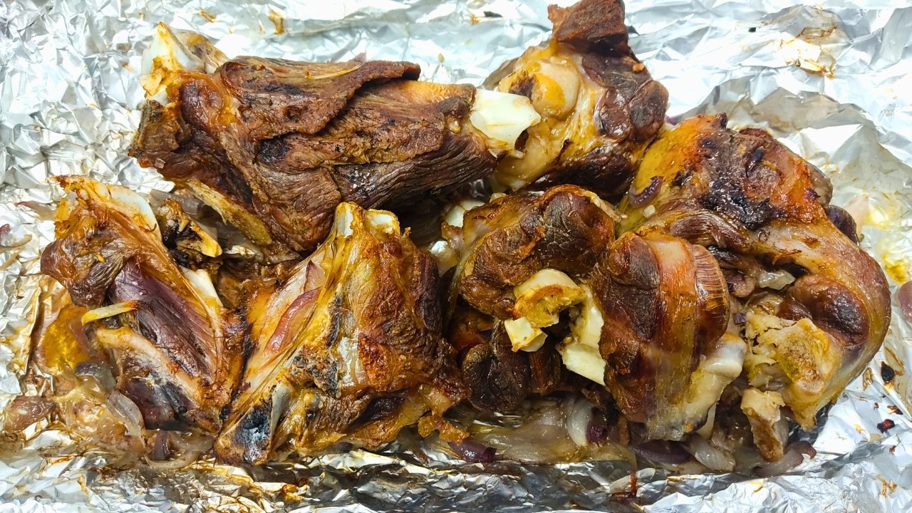 Oven Roasted Mbuzi Choma - Juicy, Tender & Packed with Flavor!