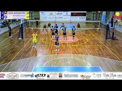Video SIOS NOVAVETRO vs TSP DON CELSO VOLLEY FERMO