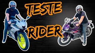 TESTE RIDE NA R15 E NA R3