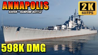 Super cruiser Annapolis - Almost 600K dmg without arms race