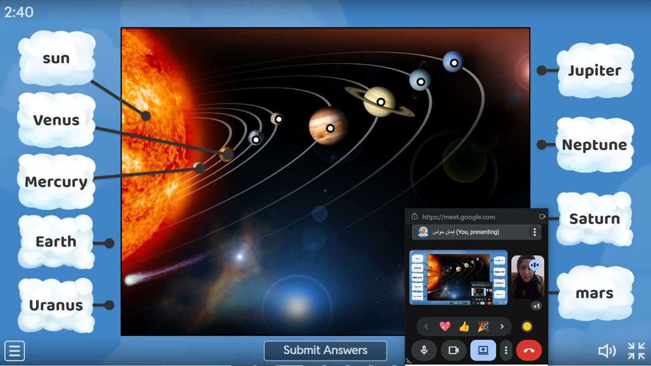 حصة صف رابع كويتيvocabulary 