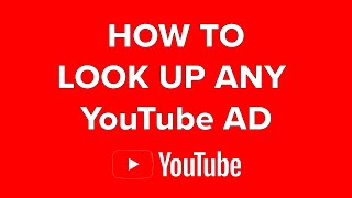 How To Look Up ANY YouTube Ad - FREE YouTube Spy Tool