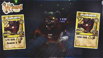 *NEW* Splashsquatch Myth Spell Is OP For PvP!! - (Wizard101)