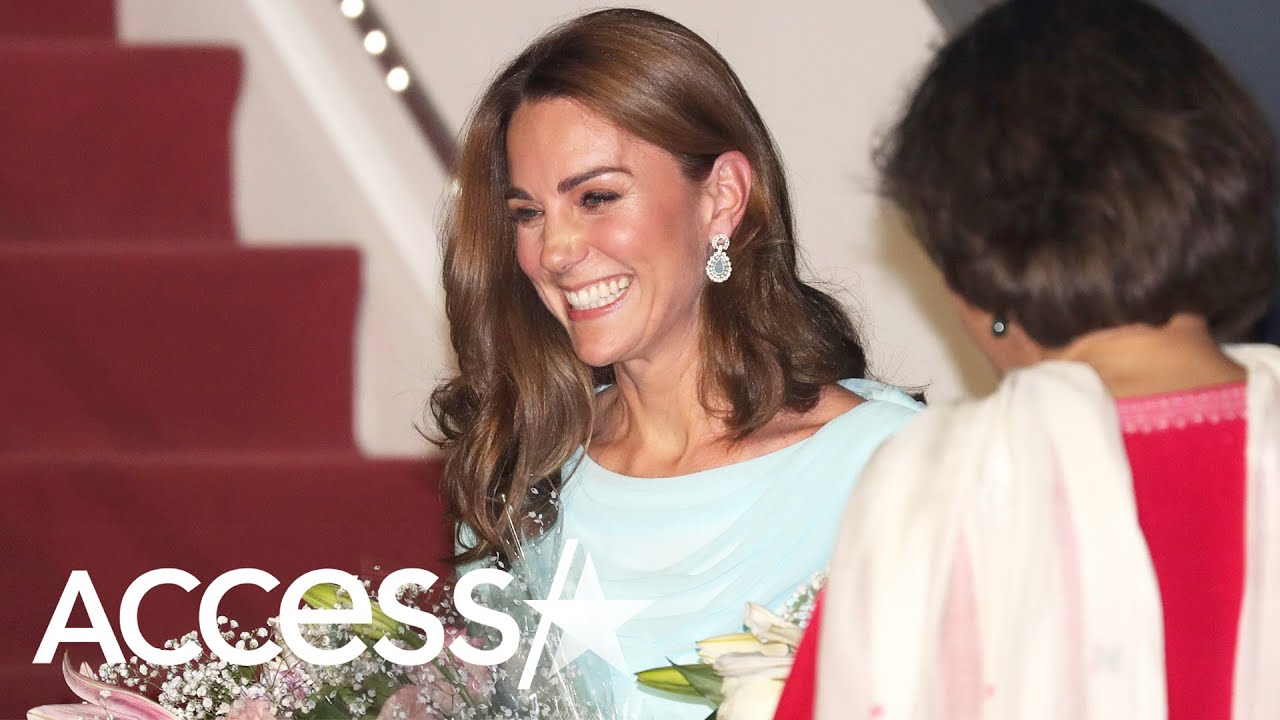 Kate Middleton Puts Modern Twist On Princess Diana's Vintage Style From Pakistan Tour