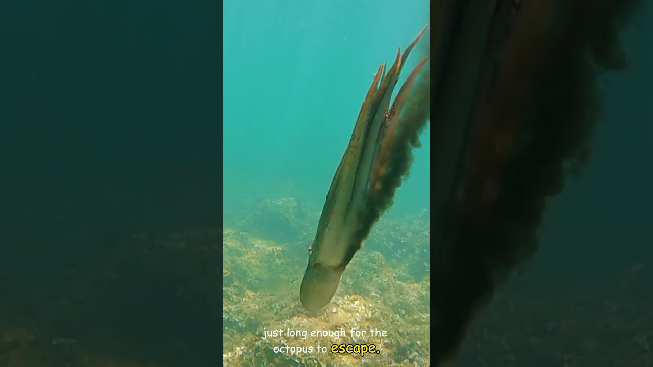 Почему осьминоги выделяют чернила