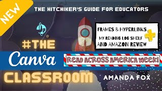 Canva: Read Across America Book Shelf and Review Template