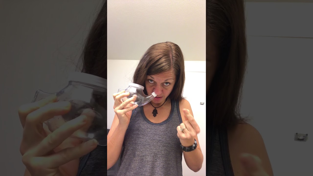 How to use a Neti Pot in ASL - YouTube