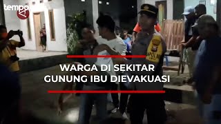 Status Gunung Ibu Maluku Utara Awas Level IV, Warga Sekitar Mengungsi