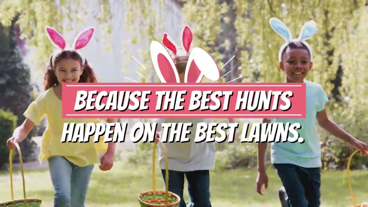 Is your family's lawn ready for Sunday's Easter Egg Hunt?