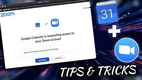 How to add a Zoom call to a Google Calendar event