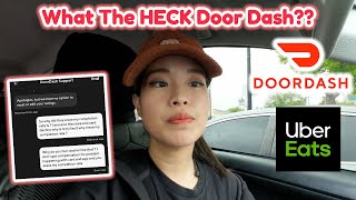 Door Dash System Makes me Salty about Today's Conflict! Uber Eats Ride Along Door Dashing